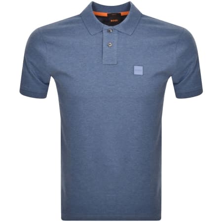 Product Image for BOSS Slim Fit Passenger Polo T Shirt Blue