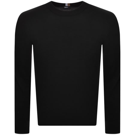 Product Image for BOSS Ecaio P Knit Jumper Black