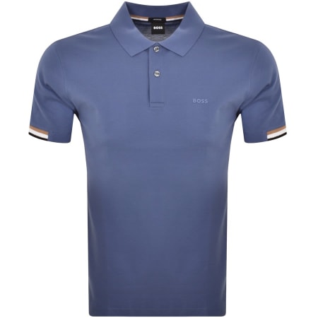 Recommended Product Image for BOSS Parlay 147 Polo T Shirt Blue
