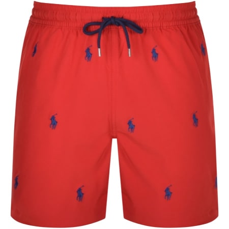 Product Image for Ralph Lauren Traveller Swim Shorts Red