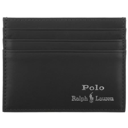 Product Image for Ralph Lauren Leather Card Holder Black