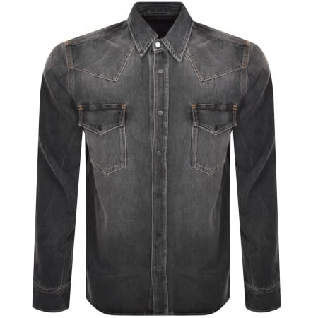 Recommended Product Image for BOSS Lebop 2 Denim Overshirt Jacket Grey