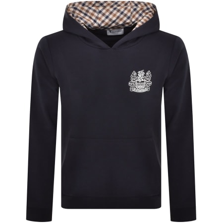Product Image for Aquascutum London Hoodie Navy