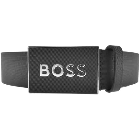 Product Image for BOSS Icon Leather Belt Black