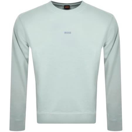 Product Image for BOSS Wefade Sweatshirt Blue