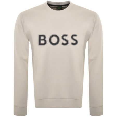 Product Image for BOSS Salbo 1 Sweatshirt Beige