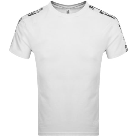 Recommended Product Image for Moschino Taped Logo T Shirt White