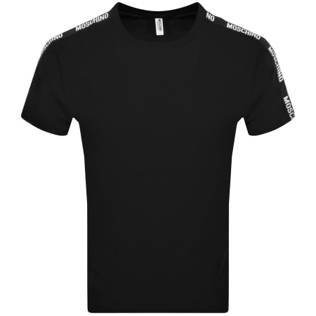 Product Image for Moschino Taped Logo T Shirt Black