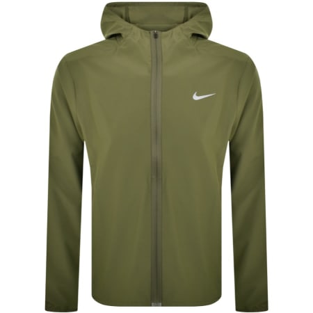 Product Image for Nike Training Dri Fit Hooded Fitness Jacket Green