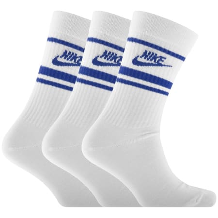 Product Image for Nike Three Pack Dri Fit Essential Socks White
