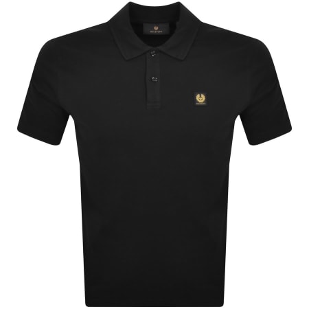 Product Image for Belstaff Logo Polo T Shirt Black