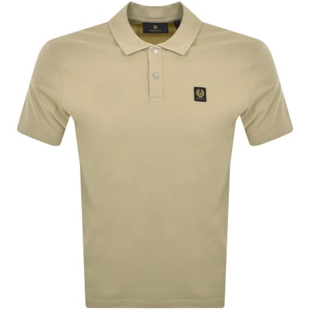 Product Image for Belstaff Logo Polo T Shirt Green