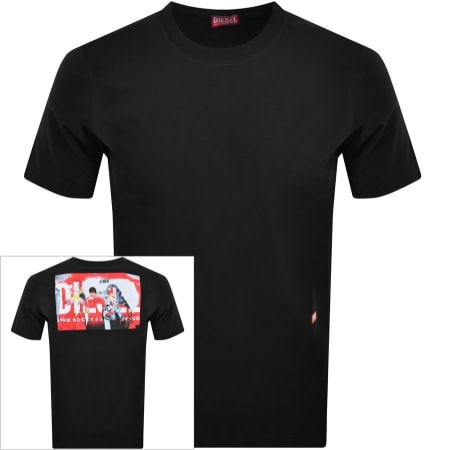 Product Image for Diesel T Boxt N11 T Shirt Black