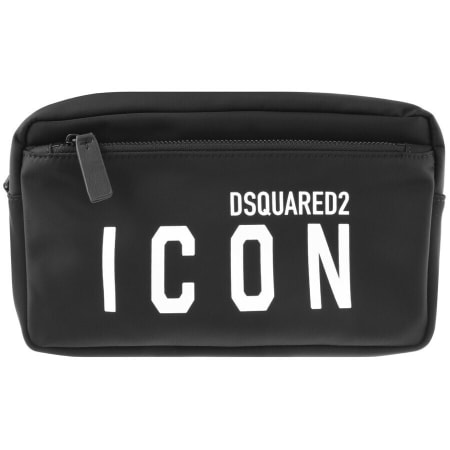 Product Image for DSQUARED2 Icon Wash Bag Black