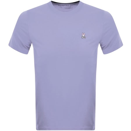 Product Image for Psycho Bunny Classic Crew Neck T Shirt Lilac