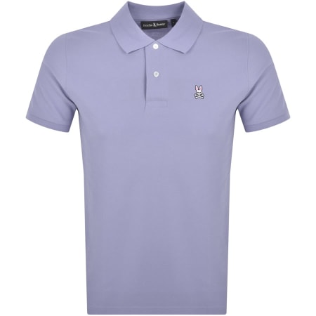 Product Image for Psycho Bunny Classic Pique Polo T Shirt Lilac