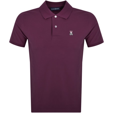 Product Image for Psycho Bunny Classic Pique Polo T Shirt Purple
