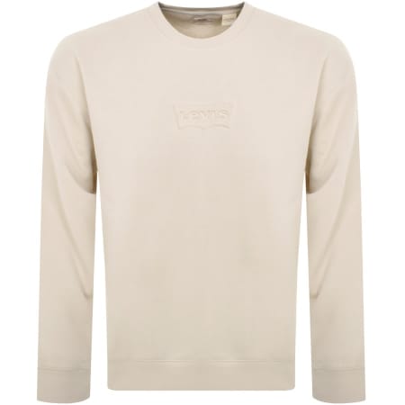 Product Image for Levis Relaxed Graphic Sweatshirt Beige