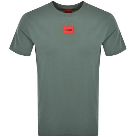 Product Image for HUGO Diragolino212 T Shirt Green