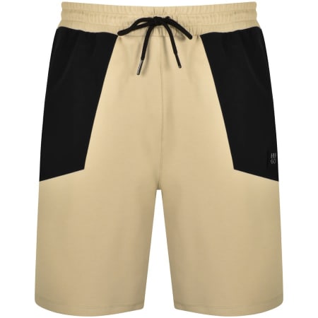 Product Image for HUGO Dolter Jersey Shorts Beige