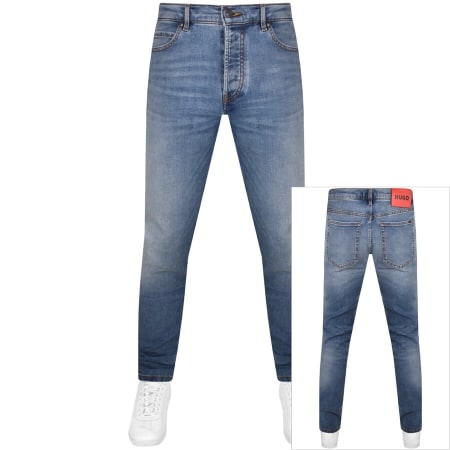 Product Image for HUGO 634 Tapered Fit Jeans Blue