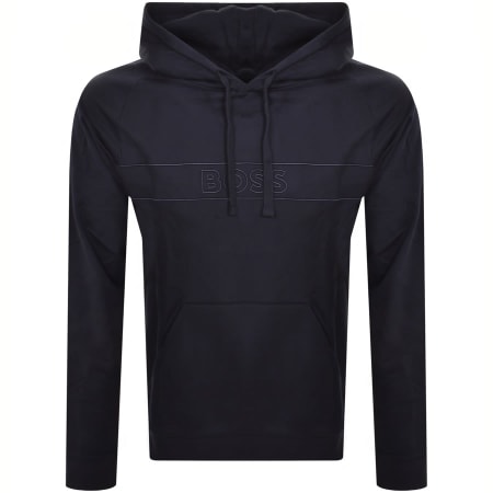 Product Image for BOSS Lounge Fashion Hoodie Navy
