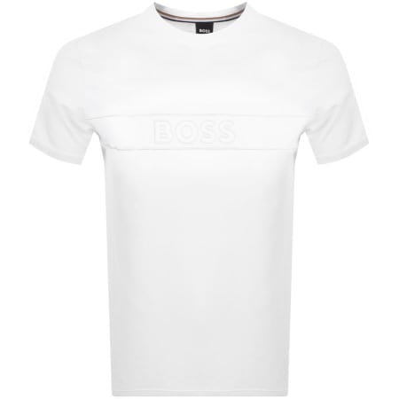 Product Image for BOSS Logo T Shirt White