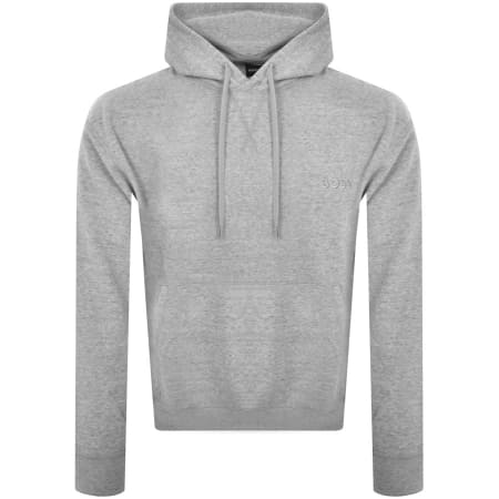Product Image for BOSS Lounge Cozy Hoodie Grey