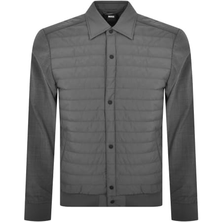 Product Image for BOSS P Olson Padd Jacket Grey