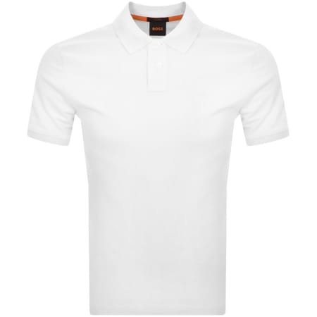 Product Image for BOSS Passenger Polo T Shirt White