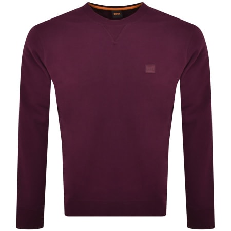 Product Image for BOSS Westart 1 Sweatshirt Purple
