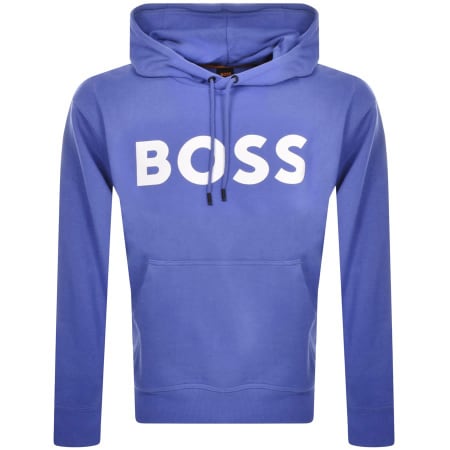 Product Image for BOSS We Basic Logo Hoodie Purple