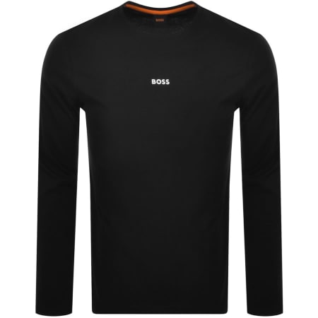 Product Image for BOSS TChark Long Sleeve T Shirt Black