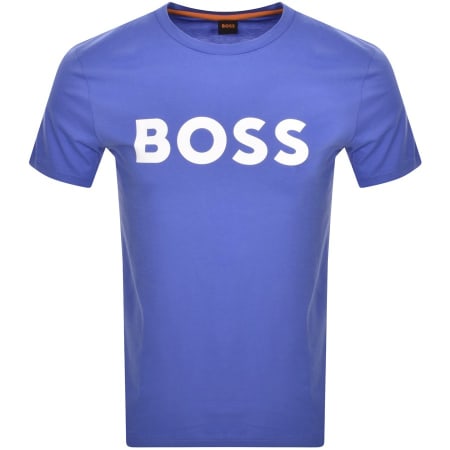 Product Image for BOSS Thinking 1 Logo T Shirt Purple