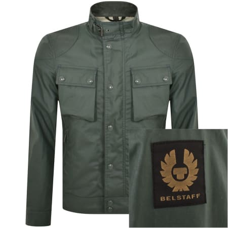 Product Image for Belstaff Racemaster Waxed Jacket Green