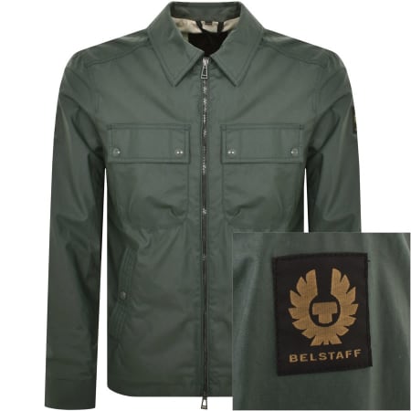 Product Image for Belstaff Tour Overshirt Green