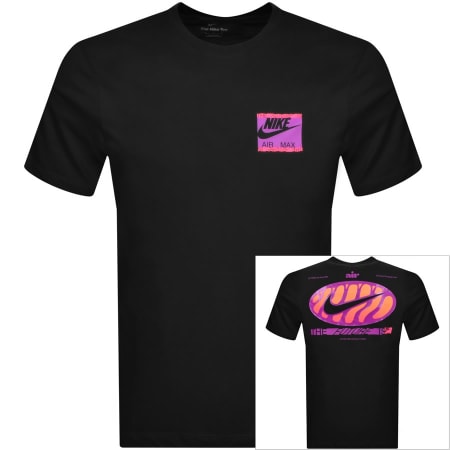 Product Image for Nike Crew Neck Logo T Shirt Black