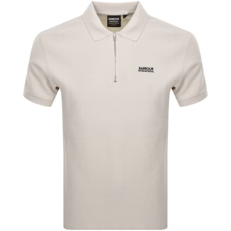 Product Image for Barbour International Texture Polo T Shirt White