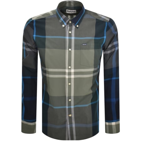 Recommended Product Image for Barbour Harris Check Long Sleeved Shirt Green