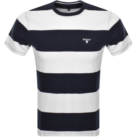 Product Image for Barbour Whalton Stripe T Shirt Navy