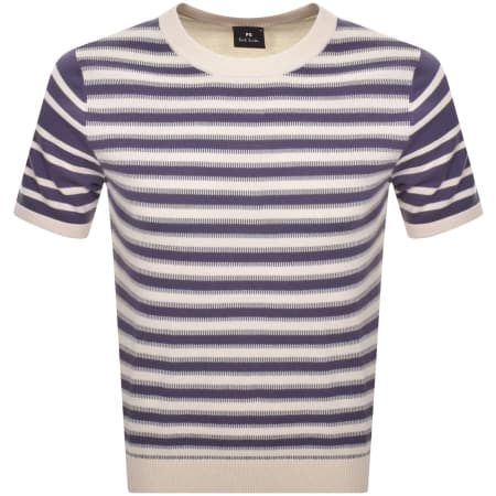 Product Image for Paul Smith Striped T Shirt White