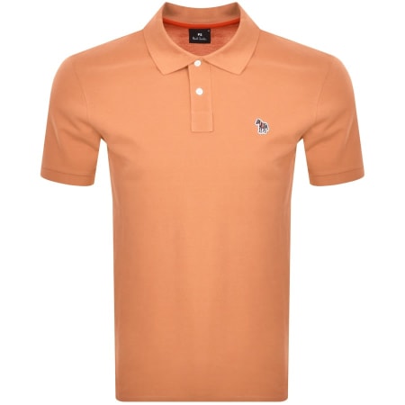 Product Image for Paul Smith Regular Polo T Shirt Orange