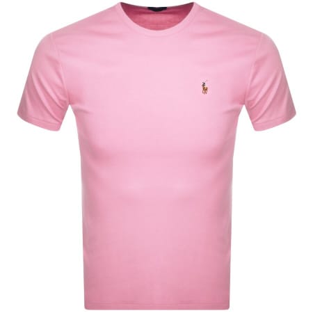 Product Image for Ralph Lauren Crew Neck T Shirt Pink