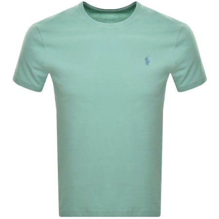 Product Image for Ralph Lauren Crew Neck Slim Fit T Shirt Green