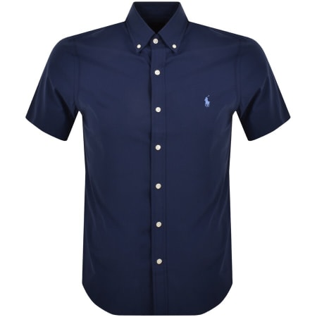 Product Image for Ralph Lauren Oxford Short Sleeve Shirt Navy