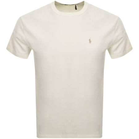 Recommended Product Image for Ralph Lauren Crew Neck T Shirt Cream
