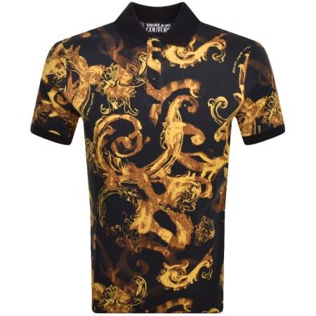 Product Image for Versace Jeans Couture Polo T Shirt Black