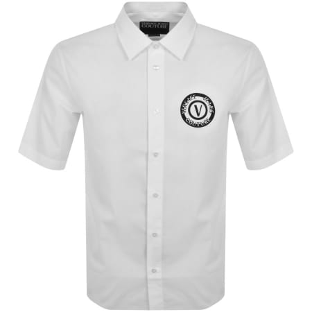 Product Image for Versace Jeans Couture Short Sleeve Shirt White