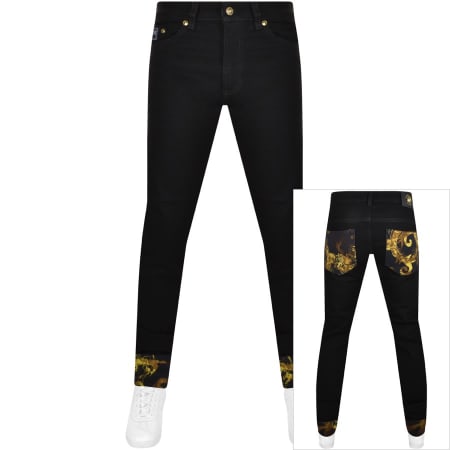 Product Image for Versace Jeans Couture Dundee Skinny Jeans Black