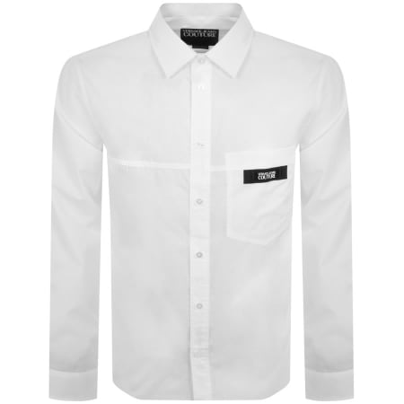 Product Image for Versace Jeans Couture Long Sleeve Shirt White